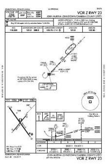 VOR Z RWY 23 chart preview