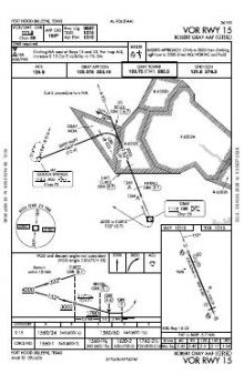 VOR RWY 15 chart preview