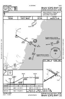 RNAV (GPS) RWY 32 chart preview
