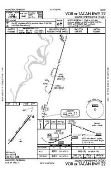 VOR OR TACAN RWY 22 chart preview