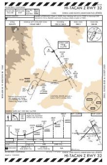 HI-TACAN Z RWY 32 chart preview