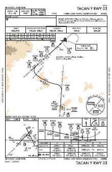 TACAN Y RWY 03 chart preview
