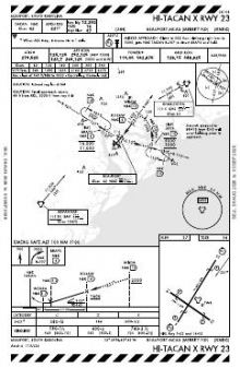HI-TACAN X RWY 23 chart preview