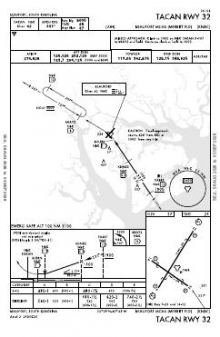 TACAN RWY 32 chart preview