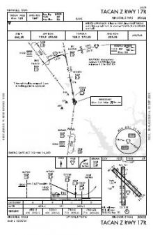TACAN Z RWY 17R chart preview