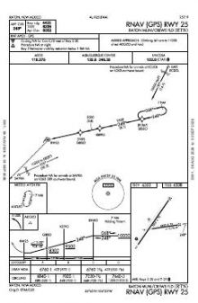 RNAV (GPS) RWY 25 chart preview