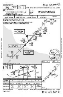 ILS OR LOC RWY 21 chart preview