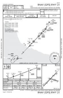 RNAV (GPS) RWY 21 chart preview