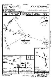 VOR OR TACAN RWY 11 chart preview