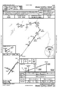 RNAV (GPS) Z RWY 23 chart preview