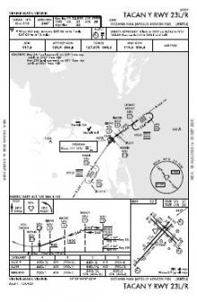 TACAN Y RWY 23L/R chart preview