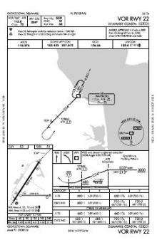 VOR RWY 22 chart preview
