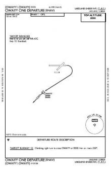 OWAYY ONE (RNAV) chart preview