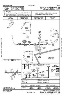 RNAV (GPS) RWY 28 chart preview