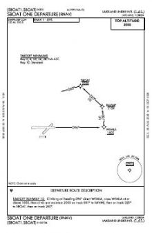SBOAT ONE (RNAV) chart preview