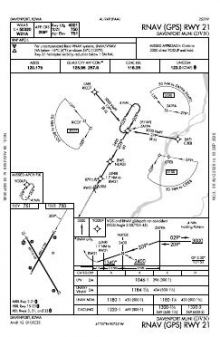 RNAV (GPS) RWY 21 chart preview