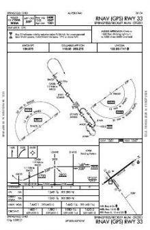 RNAV (GPS) RWY 33 chart preview