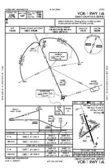 VOR-1 RWY 14L chart preview