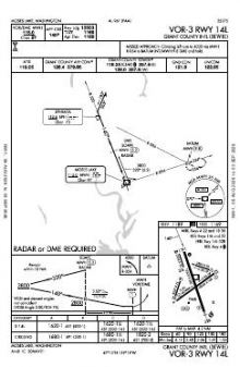 VOR-3 RWY 14L chart preview