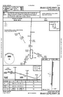 RNAV (GPS) RWY 36 chart preview