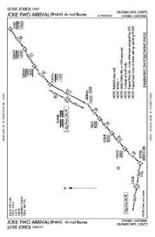 JCKIE TWO (RNAV), CONT.1 chart preview