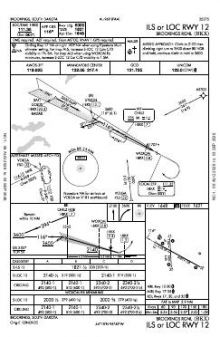 ILS OR LOC RWY 12 chart preview
