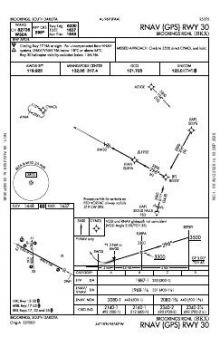 RNAV (GPS) RWY 30 chart preview