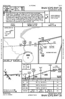 RNAV (GPS) RWY 26 chart preview