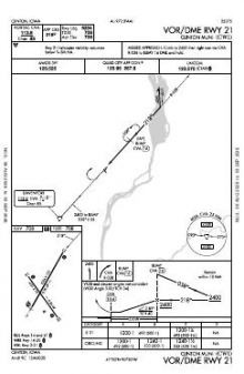 VOR/DME RWY 21 chart preview