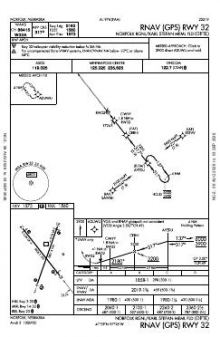 RNAV (GPS) RWY 32 chart preview