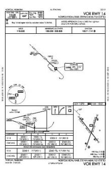 VOR RWY 14 chart preview
