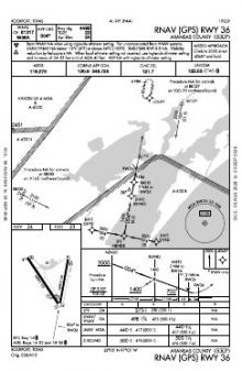 RNAV (GPS) RWY 36 chart preview