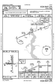 VOR RWY 27L chart preview