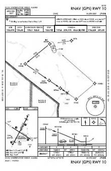 RNAV (GPS) RWY 10 chart preview