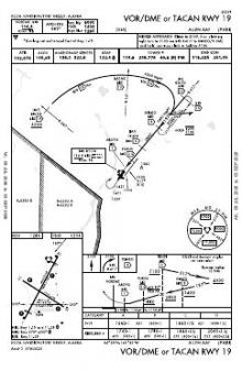 VOR/DME OR TACAN RWY 19 chart preview