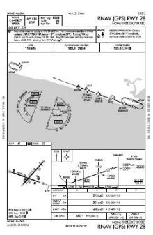 RNAV (GPS) RWY 28 chart preview