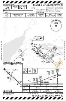HI-VOR Z OR TACAN Z RWY 30 chart preview