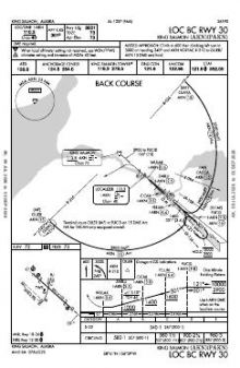 LOC BC RWY 30 chart preview