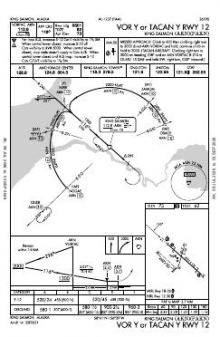 VOR Y OR TACAN Y RWY 12 chart preview