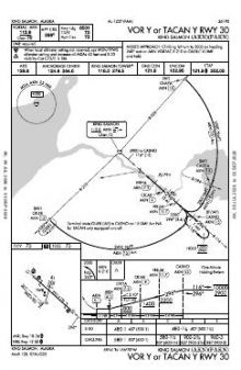 VOR Y OR TACAN Y RWY 30 chart preview