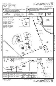 RNAV (GPS) RWY 32 chart preview