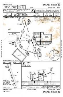TACAN Z RWY 32 chart preview