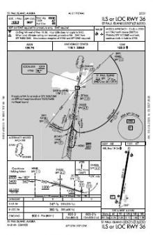 ILS OR LOC RWY 36 chart preview