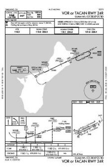VOR OR TACAN RWY 24R chart preview