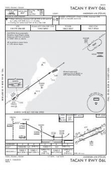 TACAN Y RWY 06L chart preview