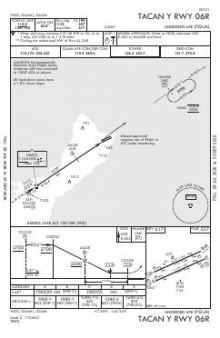 TACAN Y RWY 06R chart preview