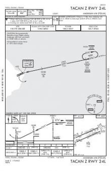 TACAN Z RWY 24L chart preview