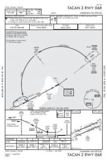 TACAN Z RWY 06R chart preview