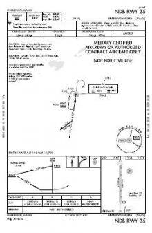 NDB RWY 35 chart preview