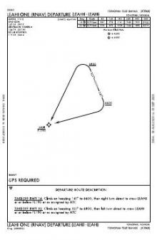 LEAHI ONE (RNAV) chart preview